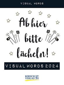 Visual Words 2024: TypoArt Tages-Abreisskalender