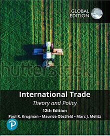 International Trade: Theory and Policy, Global Edition