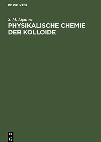 Physikalische Chemie der Kolloide
