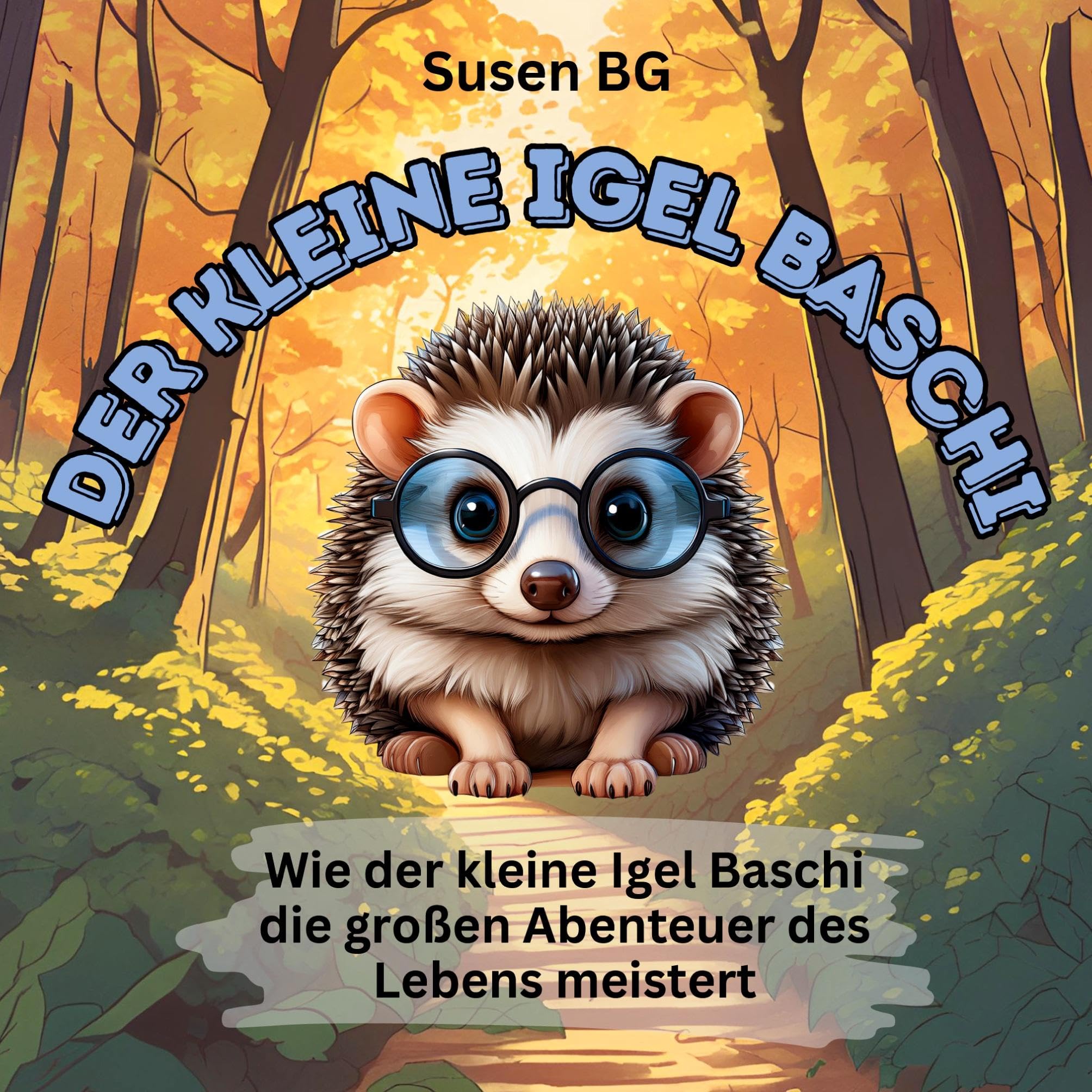 Der kleine Igel Baschi: Wie der kleine Igel Baschi die grossen Abenteuer des Lebens meistert