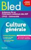 Bled Supérieur - Culture générale, examens et concours 2024