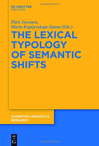 The Lexical Typology of Semantic Shifts (Cognitive Linguistics Research [CLR], Band 58)