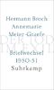 Der Tod im Exil: Hermann Broch/Annemarie Meier-Graefe. Briefwechsel 1950-51