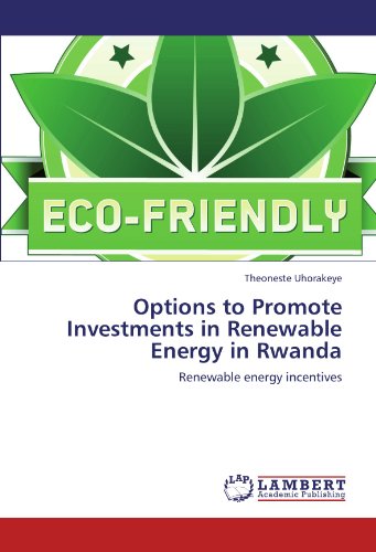 Options to Promote Investments in Renewable Energy in Rwanda: Renewable energy incentives