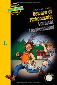 Beware of Pickpockets! - Vorsicht, Taschendiebe! - Buch mit MP3-CD (Englische Krimis für Kids)