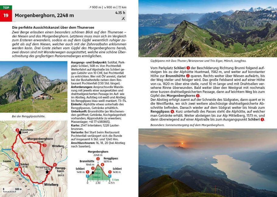 ROTHER Wanderführer Berner Oberland Ost: Rund um Interlaken, Grindelwald und Meiringen. 60 Wanderungen und Mehrtagestouren