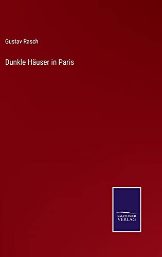 Dunkle Häuser in Paris