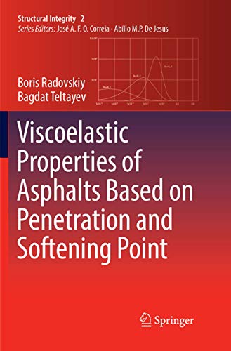 Viscoelastic Properties of Asphalts Based on Penetration and Softening Point (Structural Integrity, Band 2)