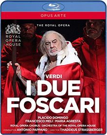 Verdi: I Due Foscari [Placido Domingo; Francesco Meli; Maria Agresta; Royal Opera Chorus; Orchestra of the Royal Opera House,Antonio Pappano] [Opus Arte: BLU RAY] [Blu-ray]