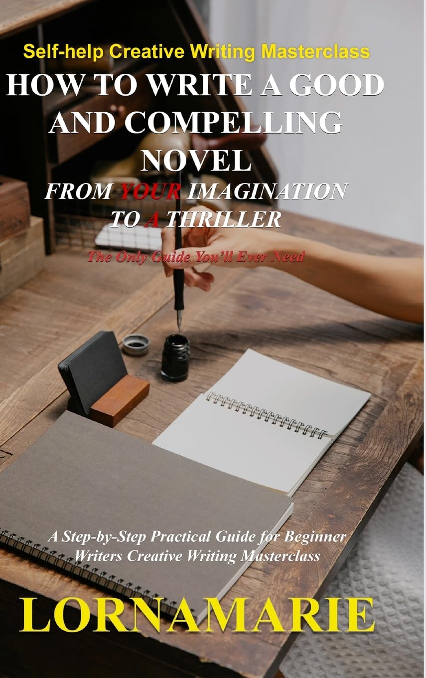 How to Write a Good and Compelling Novel From Your Imagination to A Thriller: A Step-by-Step Practical Guide for Beginner Writers Creative Writing Masterclass
