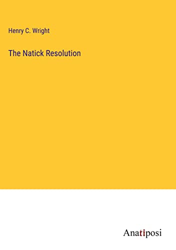 The Natick Resolution