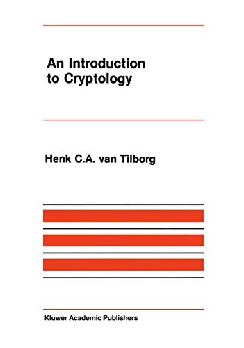 An Introduction to Cryptology (The Springer International Series in Engineering and Computer Science, 52, Band 52)