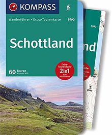 KOMPASS Wanderführer Schottland, Wanderungen an den Küsten und in den Highlands: Wanderführer mit Extra-Tourenkarte, 60 Touren, GPX-Daten zum Download.