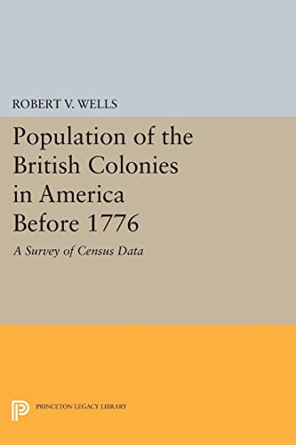 Population of the British Colonies in America Before 1776: A Survey of Census Data (Princeton Legacy Library)