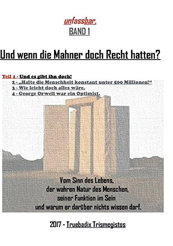 Und wenn die Mahner doch Recht hatten?: Und es gibt ihn doch! (unfassbar)