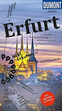 DuMont direkt Reiseführer Erfurt: Mit großem Cityplan