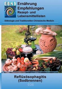 Ernährung bei Sodbrennen: Diätetik - Gastrointestinaltrakt - Mundhöhle und Speiseröhre - Refluxösophagitis (Sodbrennen) (EBNS Ernährungsempfehlungen)