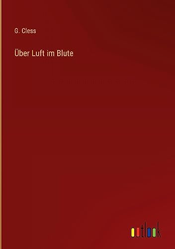 Über Luft im Blute