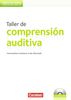 Punto de vista - Materialien für Lehrer/innen: B1 - Taller de comprensión auditiva: Lehrerheft mit CD-ROM