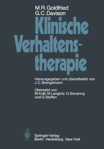 Klinische Verhaltenstherapie