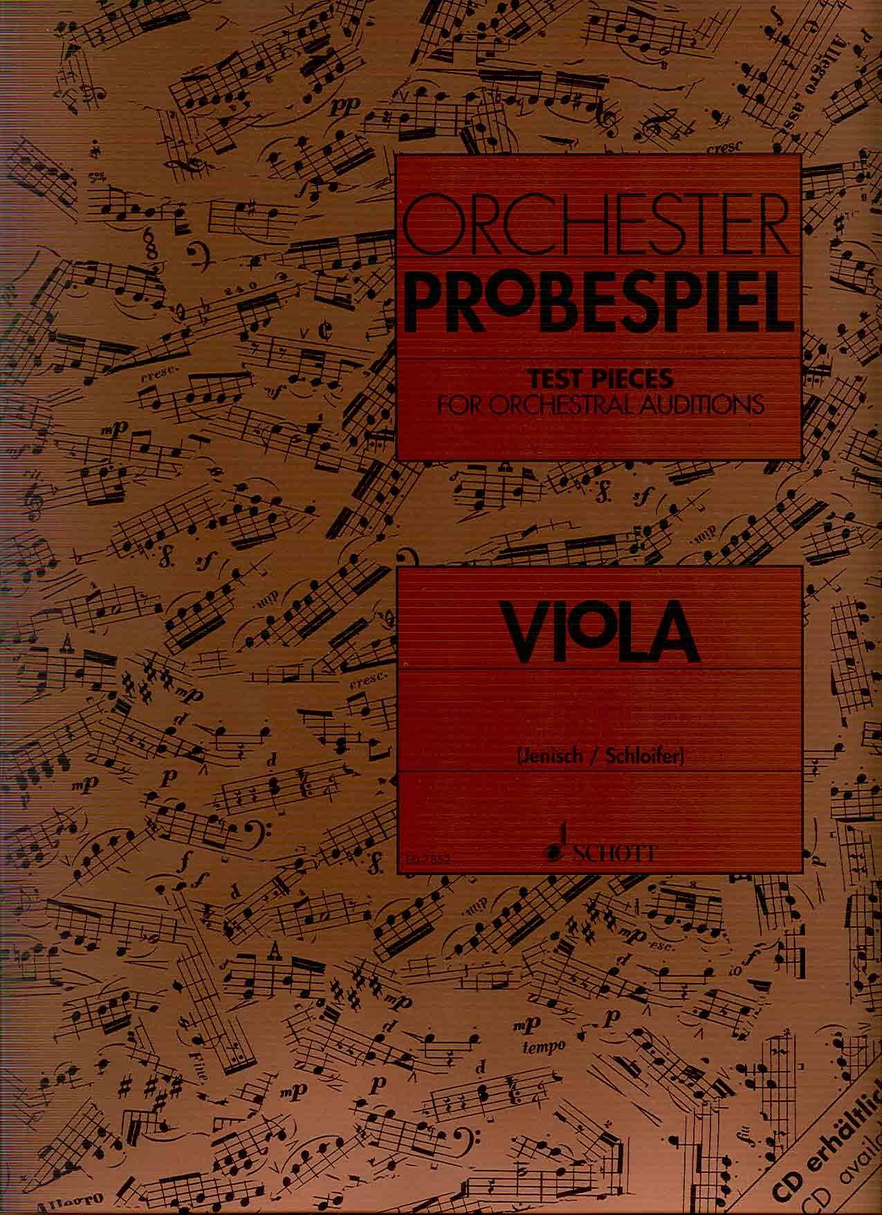 Orchester-Probespiel Viola