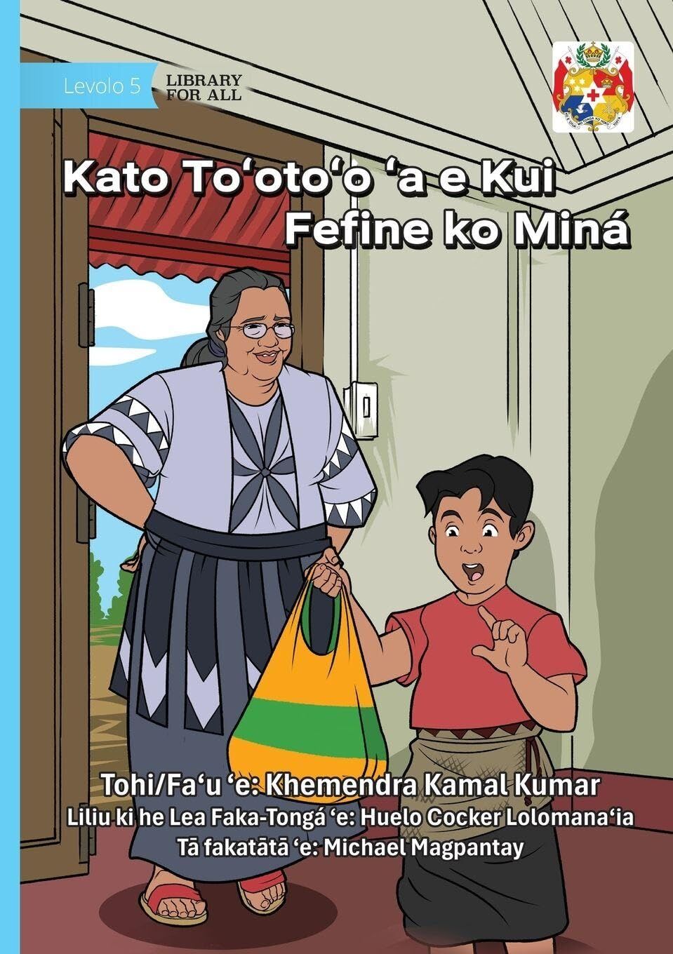 Grandma Mina's Carry Bag - Kato To'oto'o 'a e Kui Fefine ko Miná
