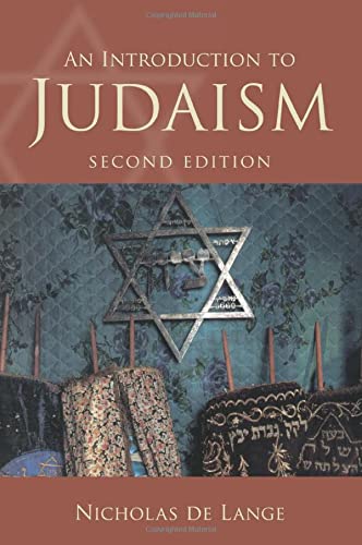 Nicholas De Lange An Introduction To Judaism (Introduction To Religion)