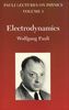 Electrodynamics: Volume 1 of Pauli Lectures on Physics: Vol 1