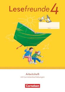 Lesefreunde - Lesen - Schreiben - Spielen - Östliche Bundesländer und Berlin - Ausgabe 2022 - 4. Schuljahr: Arbeitsheft - Mit Lernstandserhebungen