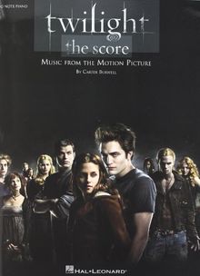 Carter Burwell Twilight The Score (Big Note Piano) Pf