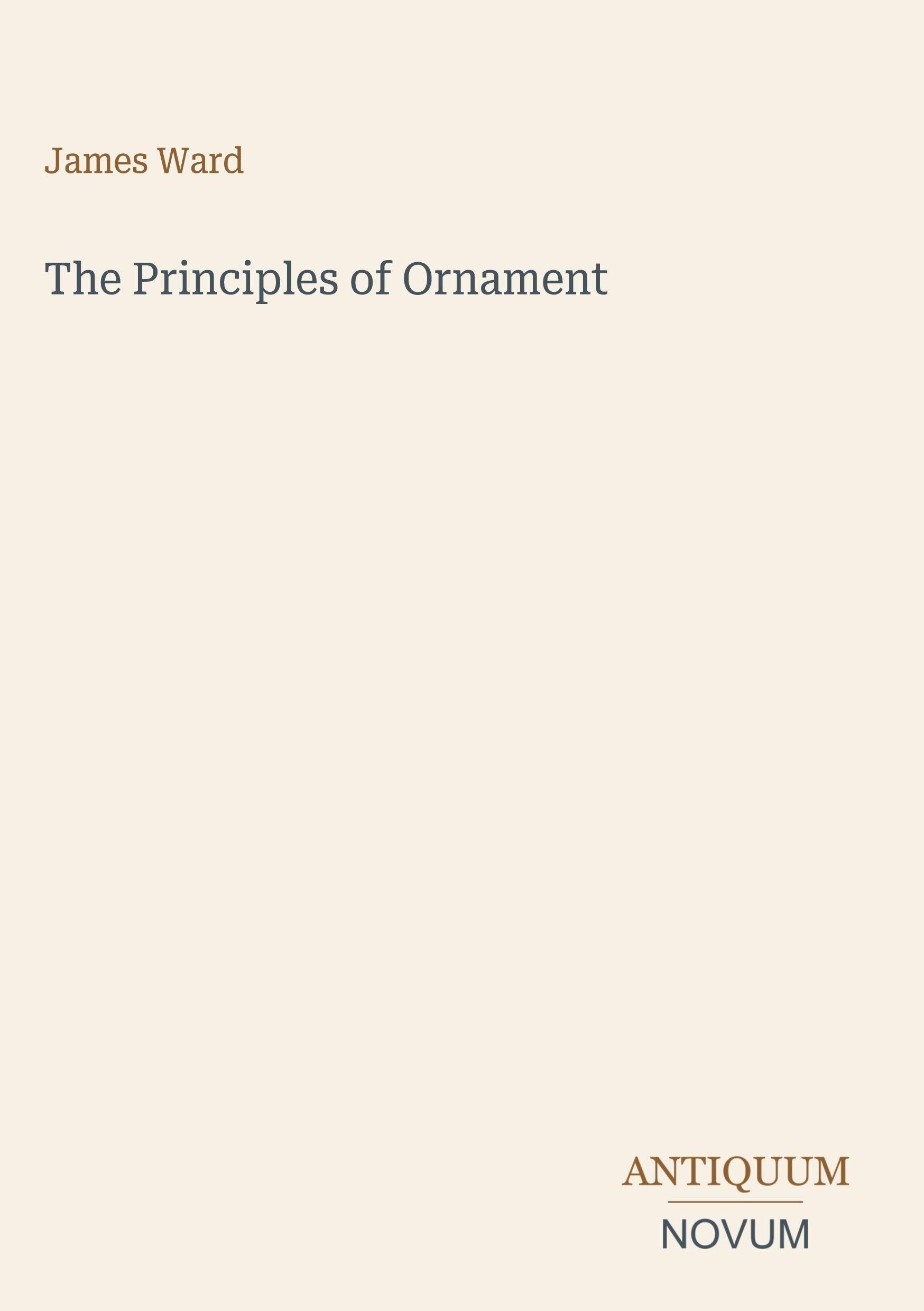 The Principles of Ornament