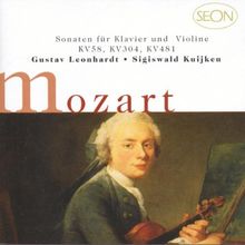 Mozart: Sonaten für Klavier und Violine KV 58, 304, 481
