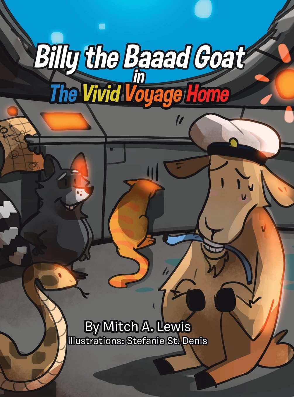 Billy the Baaad Goat in The Vivid Voyage Home