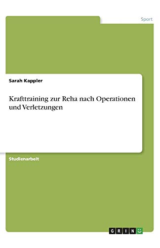 Krafttraining zur Reha nach Operationen und Verletzungen