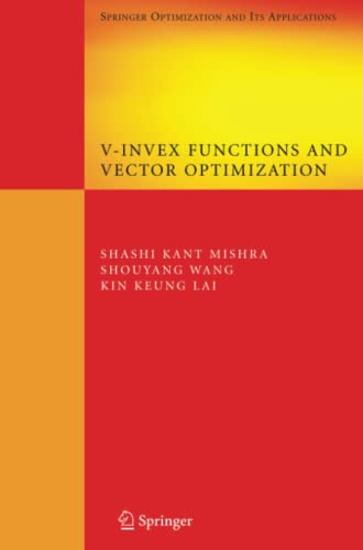 V-Invex Functions and Vector Optimization (Springer Optimization and Its Applications, Band 14)