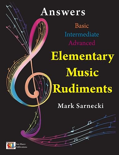 Elementary Music Rudiments Answers