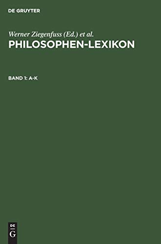 A - K (Philosophen-Lexikon)