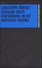 Einführung in die kritische Theorie.