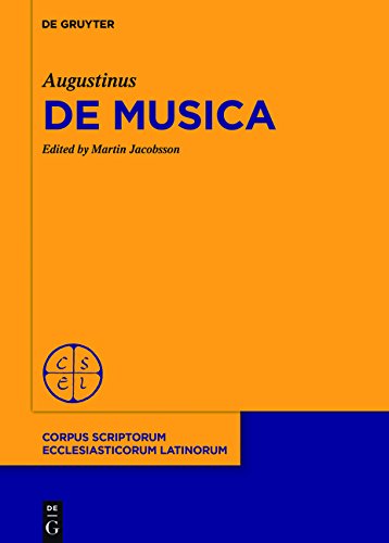De Musica (Corpus Scriptorum Ecclesiasticorum Latinorum, Band 102)