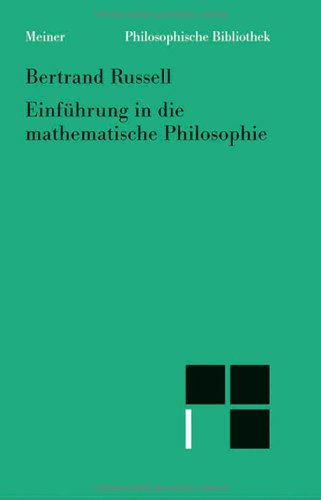 Einführung in die mathematische Philosophie - Bertrand Russell Gebunden