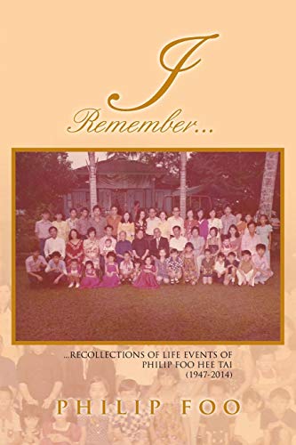 I Remember. . .