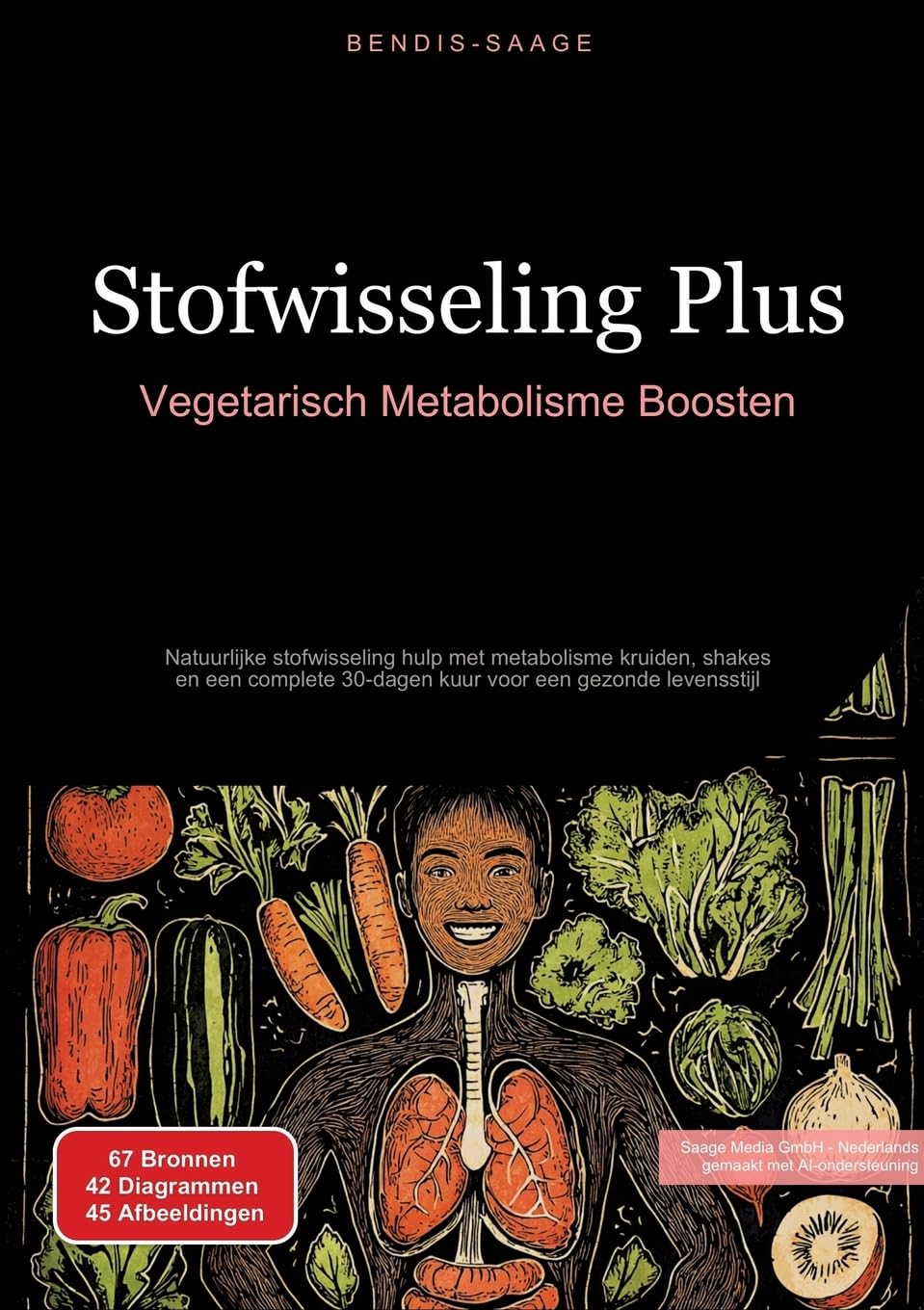 Stofwisseling Plus: Vegetarisch Metabolisme Boosten: Natuurlijke stofwisseling hulp met metabolisme kruiden, shakes en een complete 30-dagen kuur voor een gezonde levensstijl