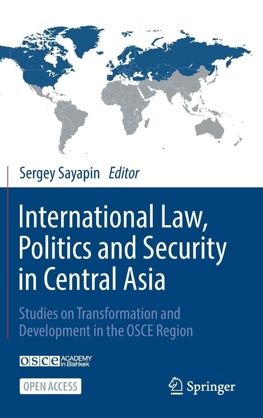 International Law, Politics and Security in Central Asia - Neuware