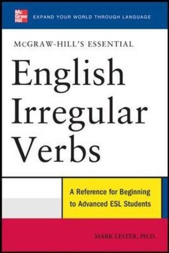 McGraw-Hill's Essential English Irregular Verbs (McGraw-Hill ESL References)