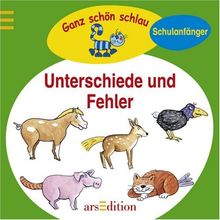 Ganz schön schlau - Schulanfänger. Unterschiede und Fehler