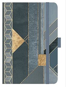 Premium Timer Midi "Nordic Blue" 2022: Buchkalender - Terminplaner mit hochwertiger Folienveredelung und Prägung. 11 x 15,5 cm