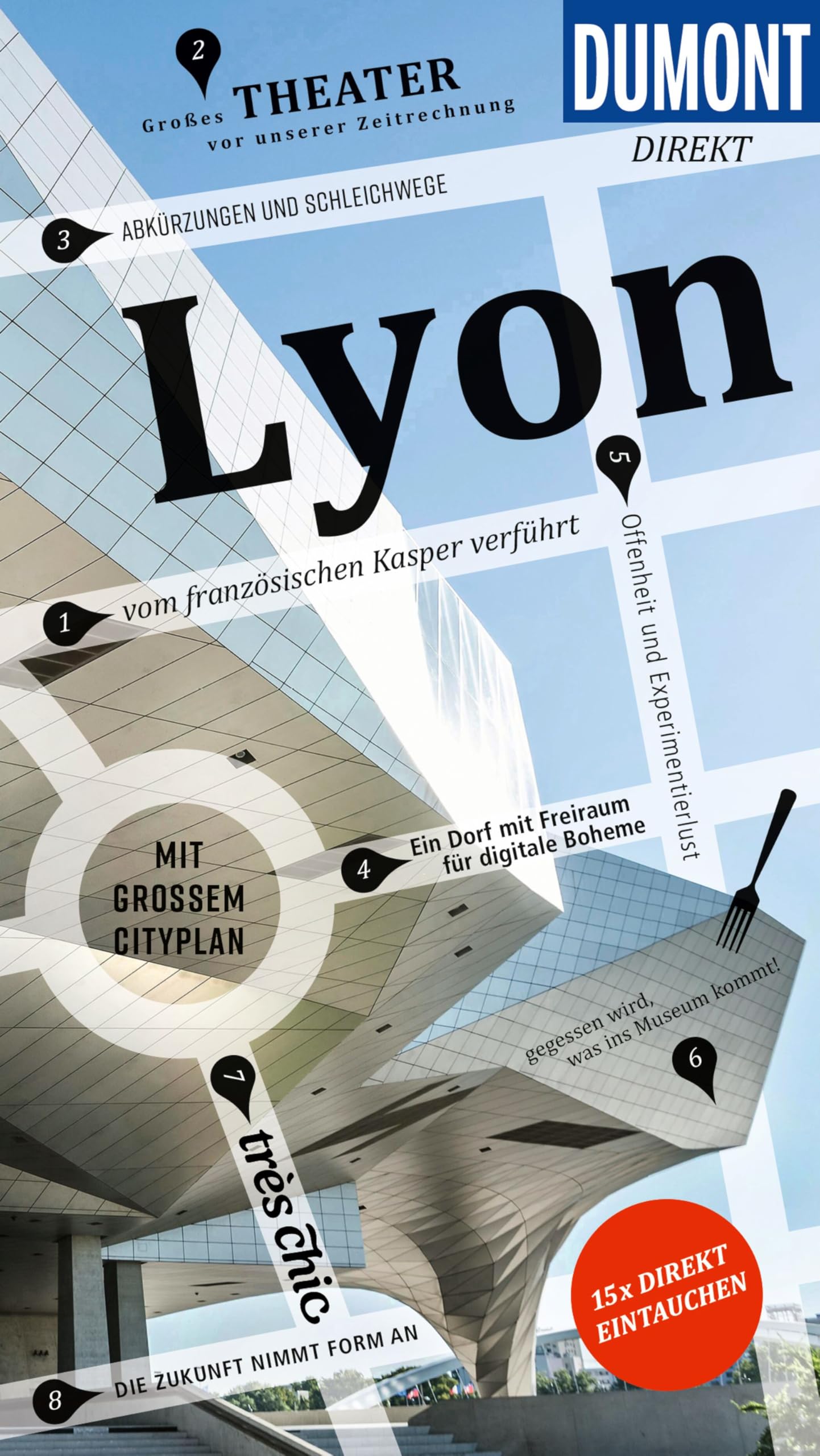 DUMONT direkt Reiseführer Lyon: Mit großem Cityplan