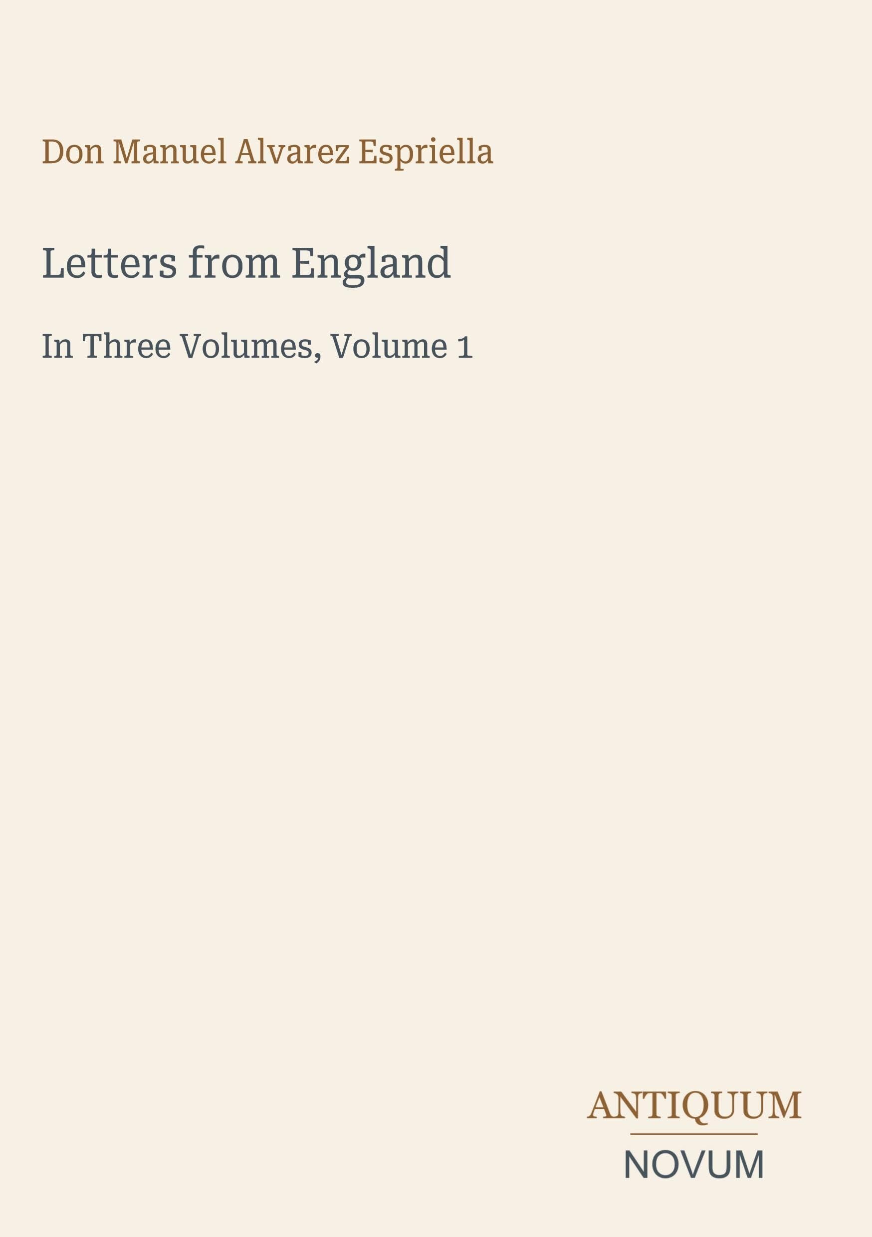 Letters from England