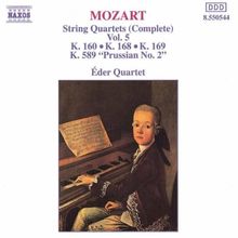 Mozart Streichquartette Vol 5 Eder