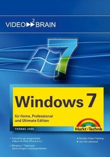 Windows 7 für Home, Professional und Ultimate Edition - Videotraining von Pearson Education GmbH | Software | Zustand sehr gut
